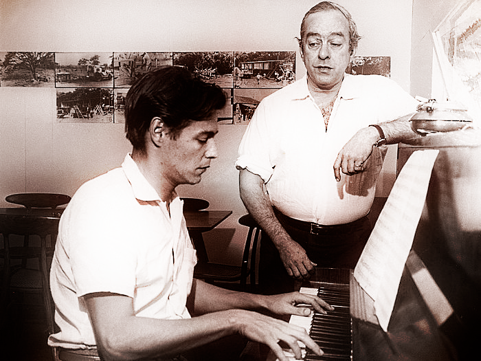 Tom Jobim y Vinicius de Moraes